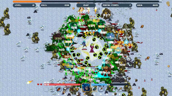 MIGHT'N MOW'EM: CO-OP SURVIVORS ONLINE gameplay screenshot