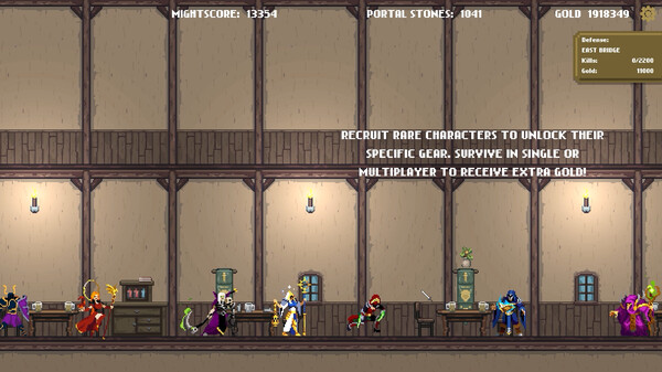 MIGHT'N MOW'EM: CO-OP SURVIVORS ONLINE gameplay screenshot