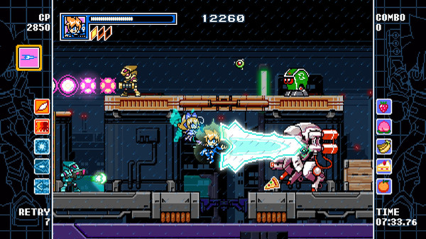 MIGHTY GUNVOLT BURST gameplay screenshot
