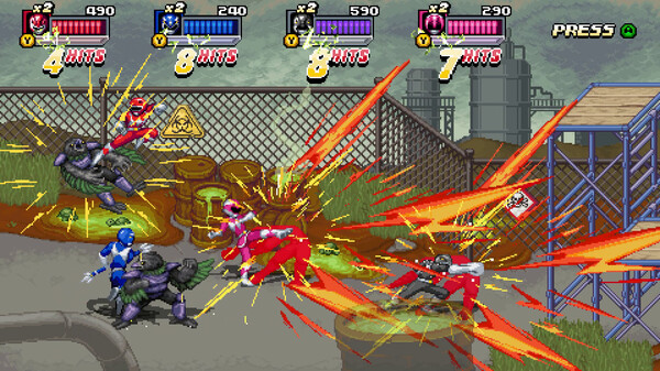 Mighty Morphin Power Rangers: Rita's Rewind gameplay screenshot