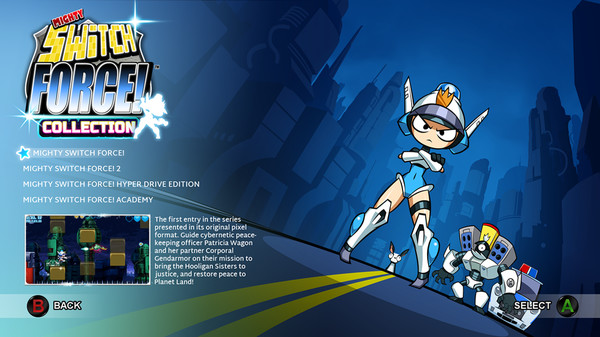 Mighty Switch Force! Collection gameplay screenshot