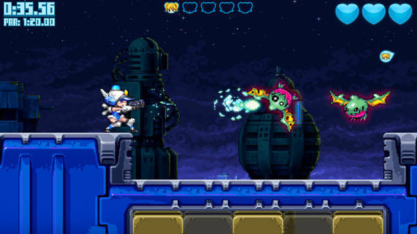 Mighty Switch Force! Collection gameplay screenshot