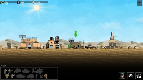 Military Crusaders gameplay screenshot