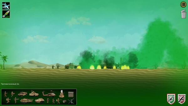 Military Crusaders gameplay screenshot