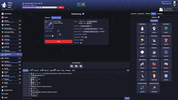 Milky Way Idle gameplay screenshot