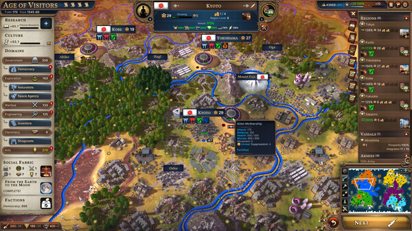 Millennia gameplay screenshot
