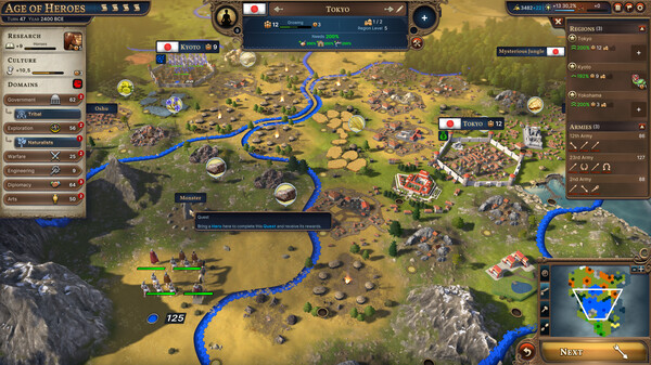Millennia gameplay screenshot