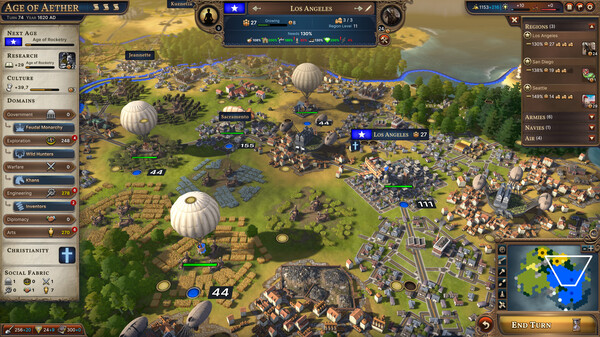 Millennia gameplay screenshot