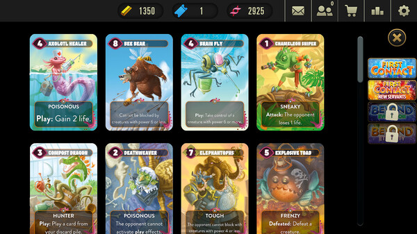 Mindbug Online gameplay screenshot