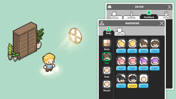 Mini Cozy Room: Lo-Fi gameplay screenshot
