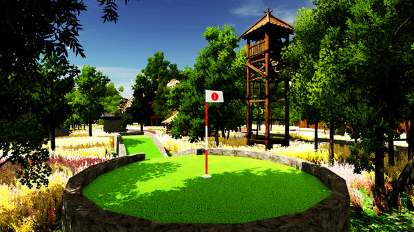 Mini Golf Arena gameplay screenshot
