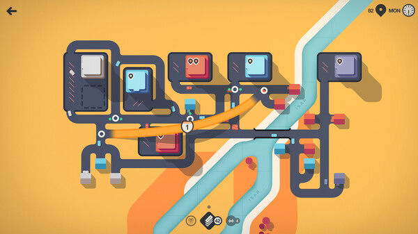 Mini Motorways gameplay screenshot