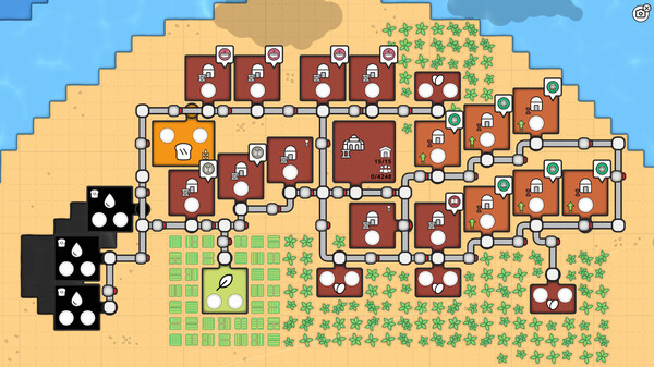 Mini Settlers gameplay screenshot