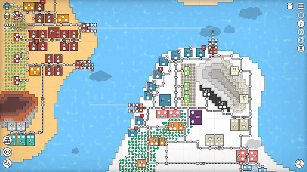 Mini Settlers gameplay screenshot