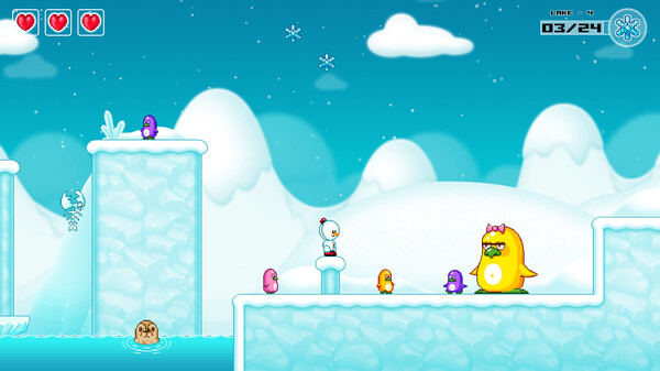 Mission in Snowdriftland gameplay screenshot