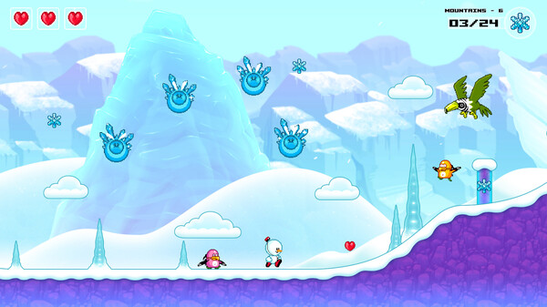 Mission in Snowdriftland gameplay screenshot