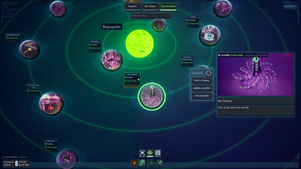 Mix Universe gameplay screenshot