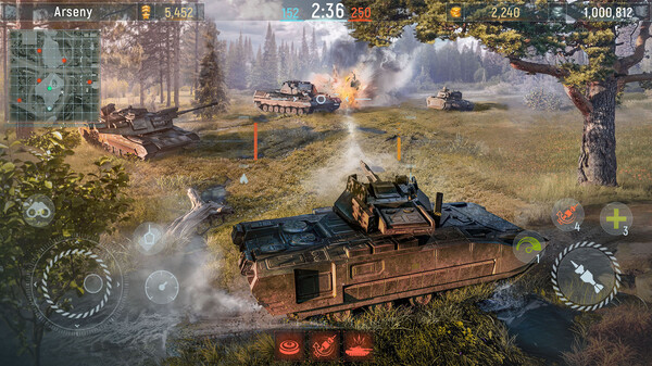Modern Tanks: War Tank Games gameplay screenshot