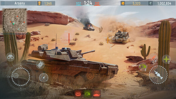Modern Tanks: War Tank Games gameplay screenshot