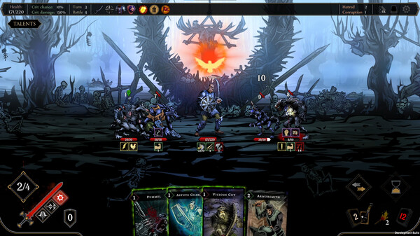 Monastery gameplay screenshot