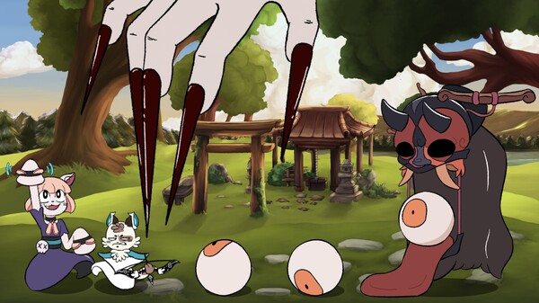Mononeko: A Rhythm Adventure gameplay screenshot