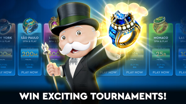 MONOPOLY Poker gameplay screenshot