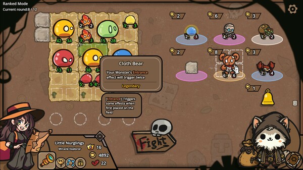 Monster Battles gameplay screenshot
