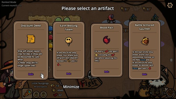 Monster Battles gameplay screenshot