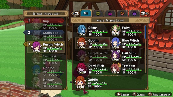 Monster Girls and the Mysterious Adventure 2 gameplay screenshot