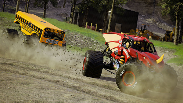 Monster Jam Steel Titans 2 gameplay screenshot