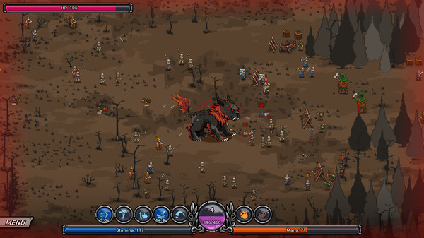 Monster Run: Downfall of the Empire gameplay screenshot