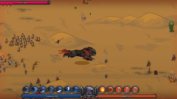 Monster Run: Downfall of the Empire gameplay screenshot