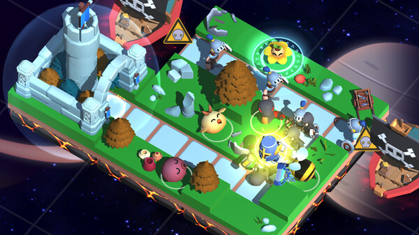 Monster Tiles TD: Tower Wars gameplay screenshot