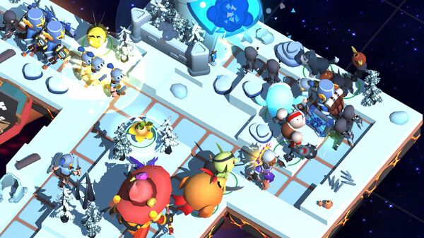 Monster Tiles TD: Tower Wars gameplay screenshot