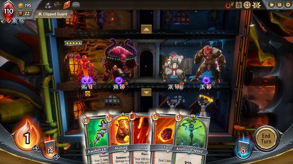Monster Train gameplay screenshot