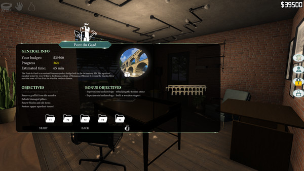 Monuments Renovator gameplay screenshot