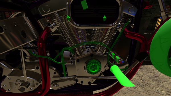 Motorbike Garage Mechanic Simulator gameplay screenshot