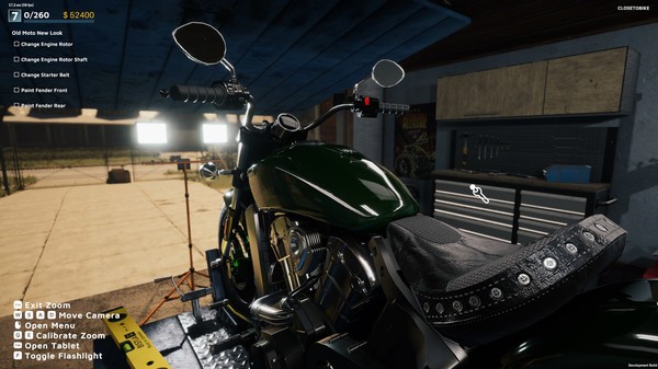 Motorcycle Mechanic Simulator 2021 gameplay screenshot