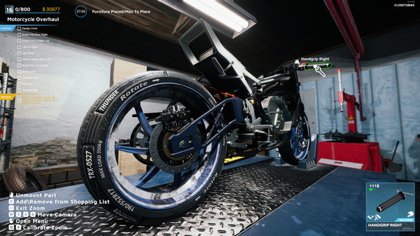 Motorcycle Mechanic Simulator 2021 gameplay screenshot