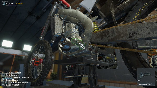 Motorcycle Mechanic Simulator 2021: Prologue gameplay screenshot