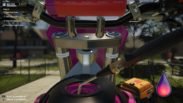 Motorcycle Mechanic Simulator 2021: Prologue gameplay screenshot