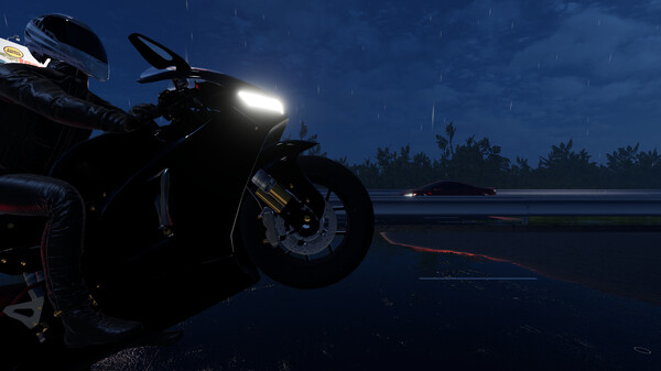 Motorcycle Night Ride gameplay screenshot