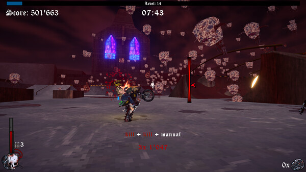 Motordoom gameplay screenshot