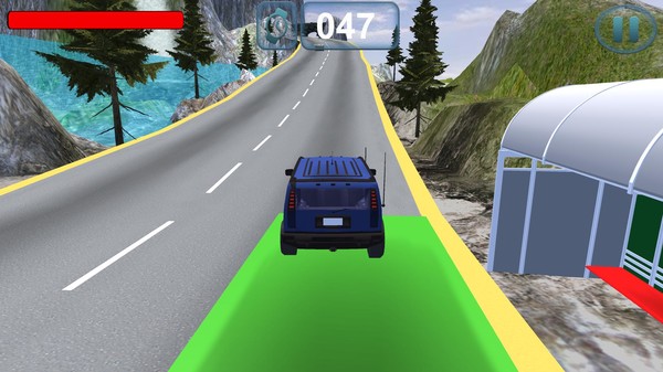Mountain Taxi Driver gameplay screenshot