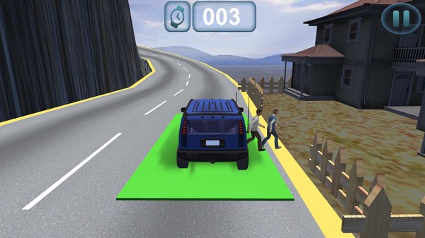 Mountain Taxi Driver gameplay screenshot