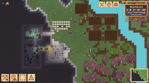 Mountaincore gameplay screenshot