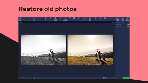 Movavi Photo Editor gameplay screenshot