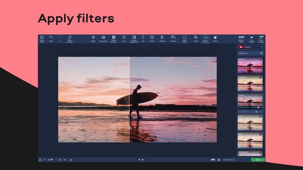 Movavi Photo Editor gameplay screenshot