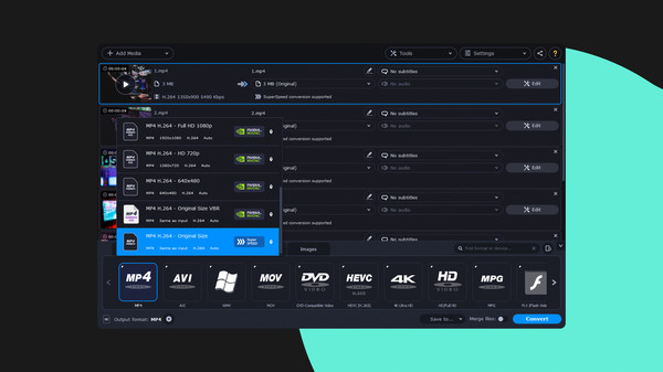 Movavi Video Converter Premium 2020 gameplay screenshot
