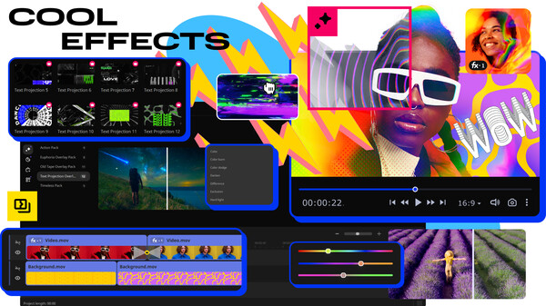 Movavi Video Editor 2024 gameplay screenshot